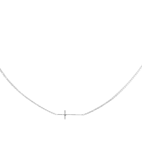 ZILIA Cross Halskette Silber 925