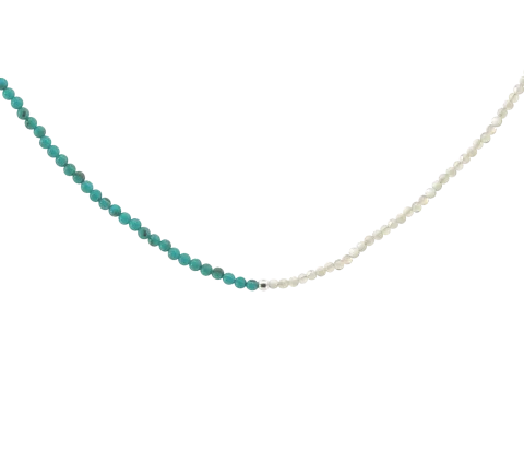 ZILIA Turquoise Mist Silber 925 Halskette
