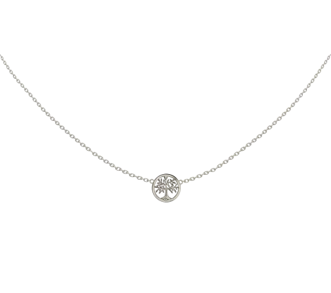 ZILIA Tree Of Life Halskette Gold 14K