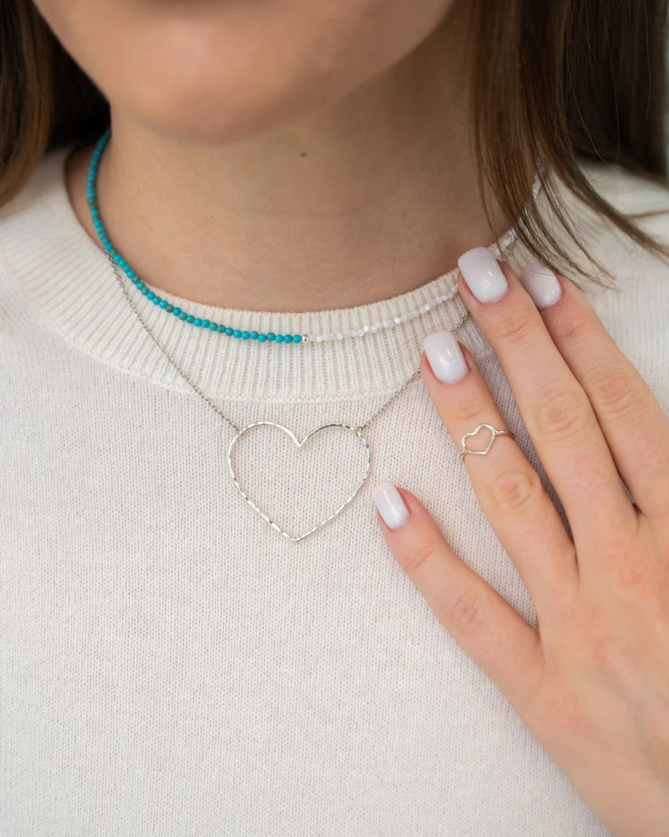 ZILIA Turquoise Mist Silber 925 Halskette