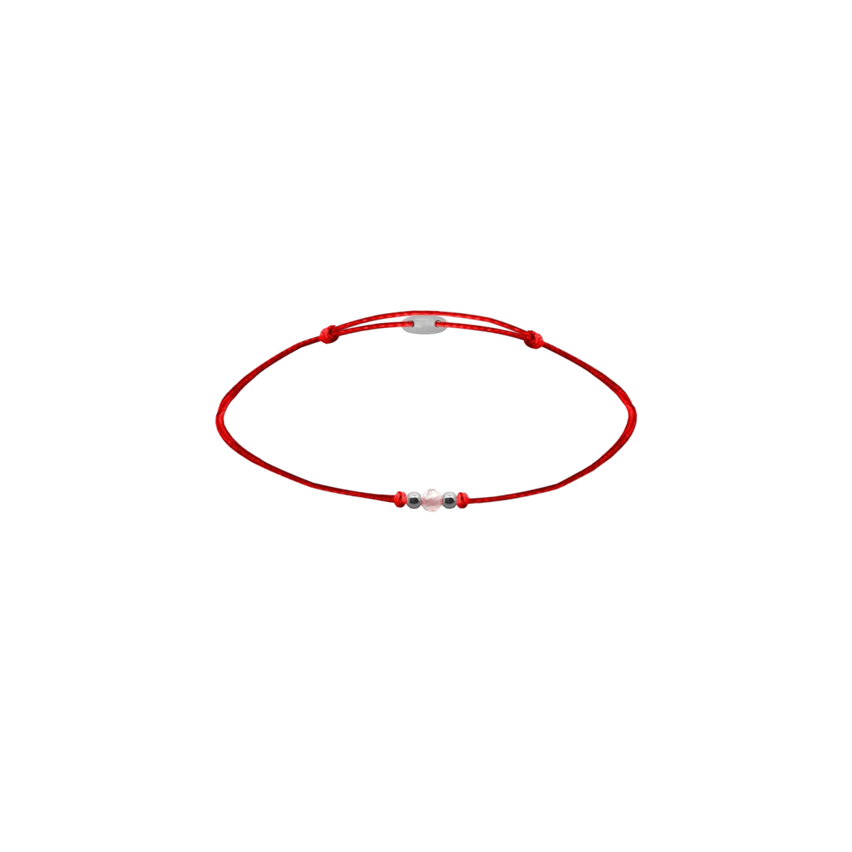 Roter Schutz Baby Silber 925 Fadenarmband