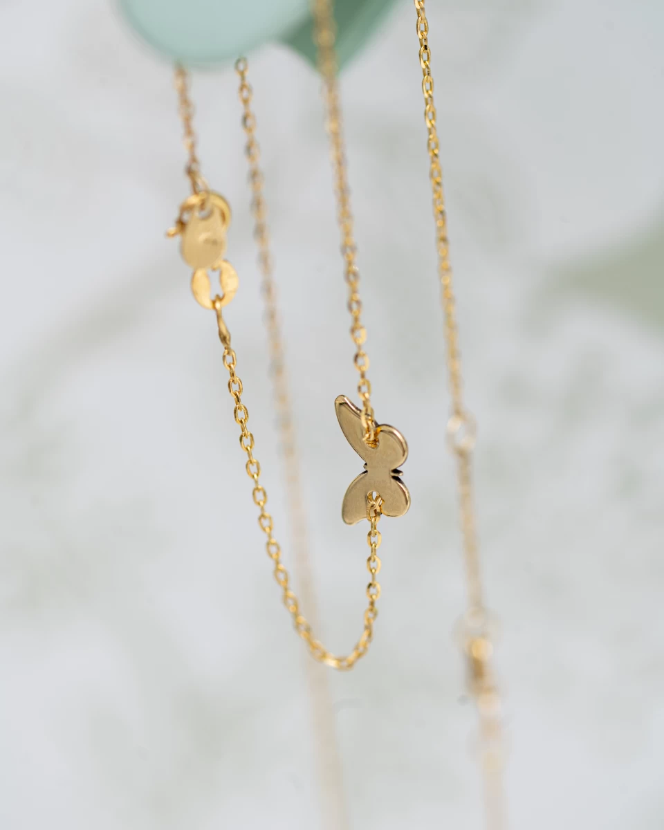ZILIA Butterfly Baby Armband Gold 14K