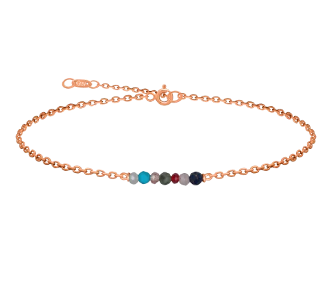 ZILIA Miami Color Fussband Gold 14K