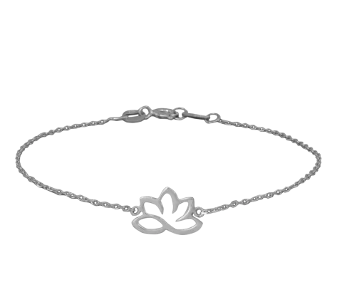 ZILIA Lotus Armband Silber 925