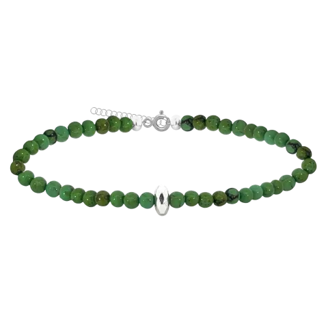 ZILIA Gemstone Calcite Silber 925 Mineral Armband
