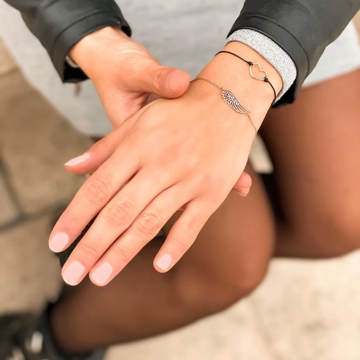 ZILIA Angel Wing Armband Silber 925