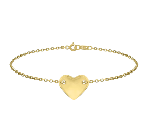 ZILIA Heart Armband Gold 14K