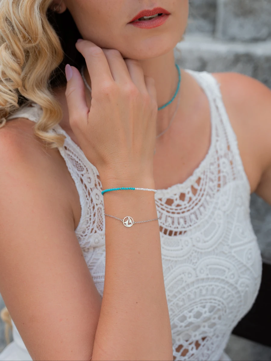 ZILIA Turquoise Mist Silber 925 Armband