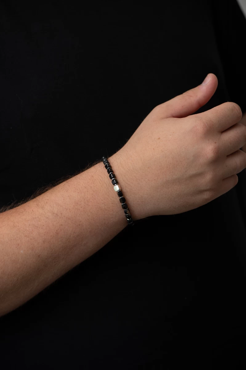 ZILIA Apollo Onyx Men Mineral Armband