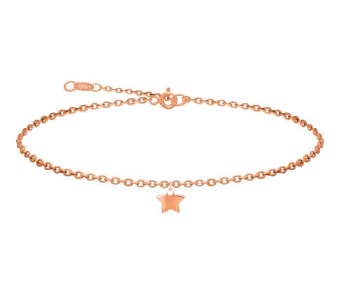 ZILIA Star Fussband Gold 14K