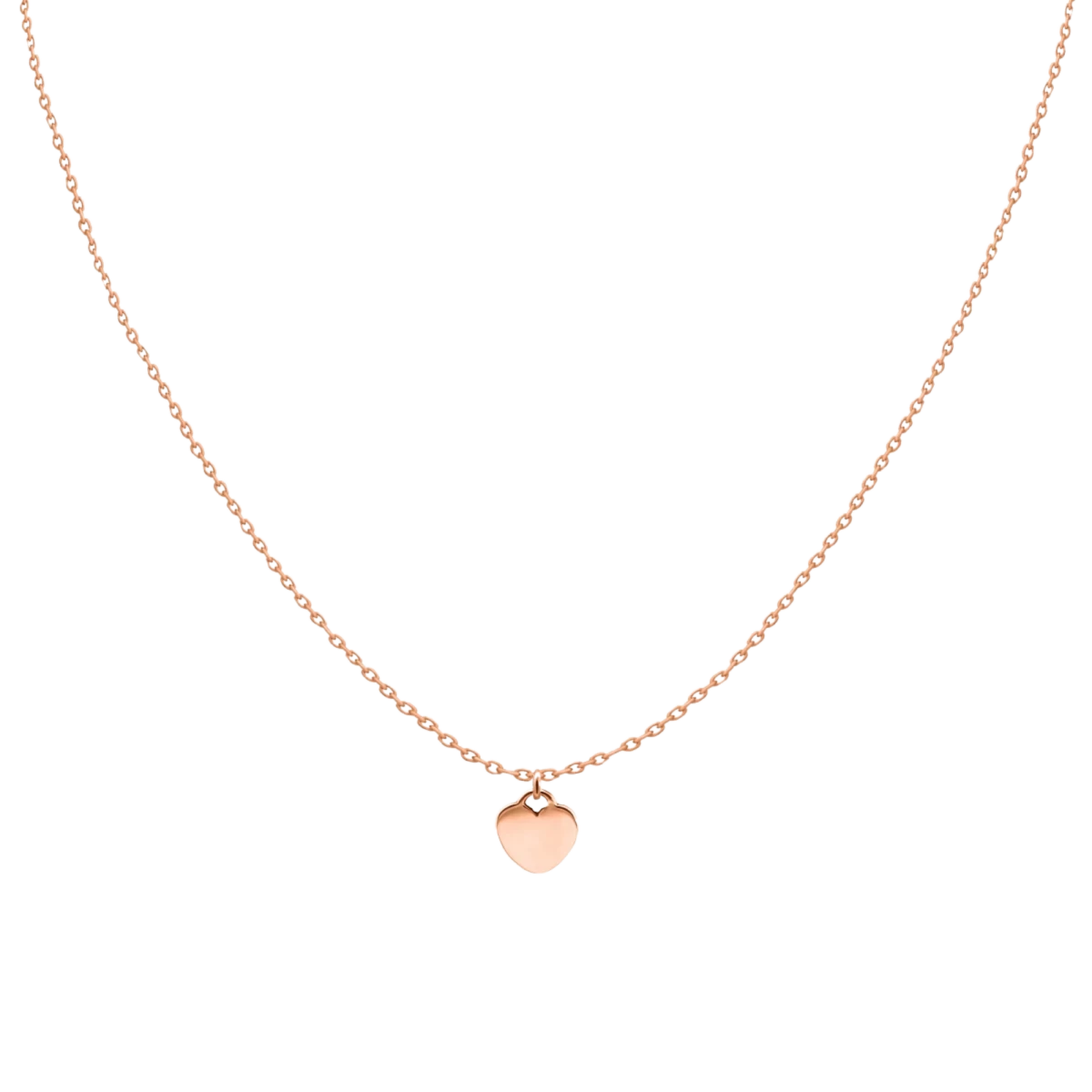 Baby Heart Halskette aus Rosegold 14K