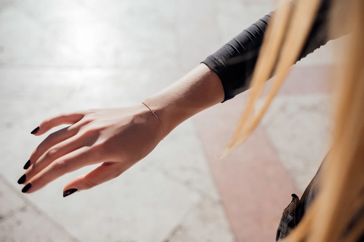 ZILIA Cross Armband Silber 925