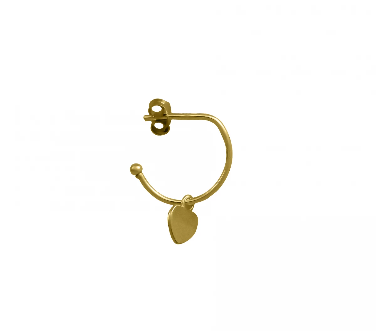 ZILIA Heart Ohrstecker Gold 14K