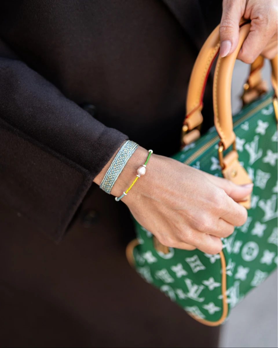 ZILIA Green Serenity Silber 925 Armband