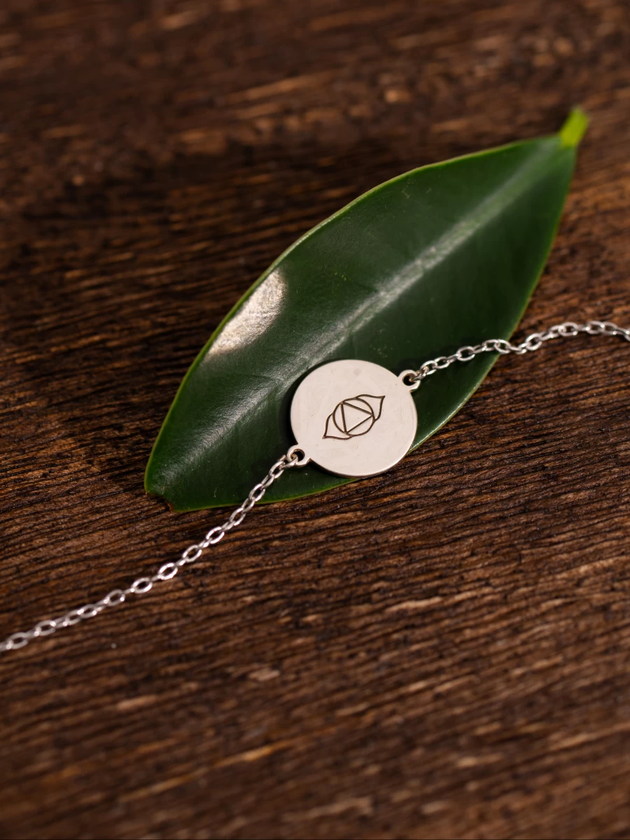 ZILIA Third Eye Chakra Rose Armband Gold 14K