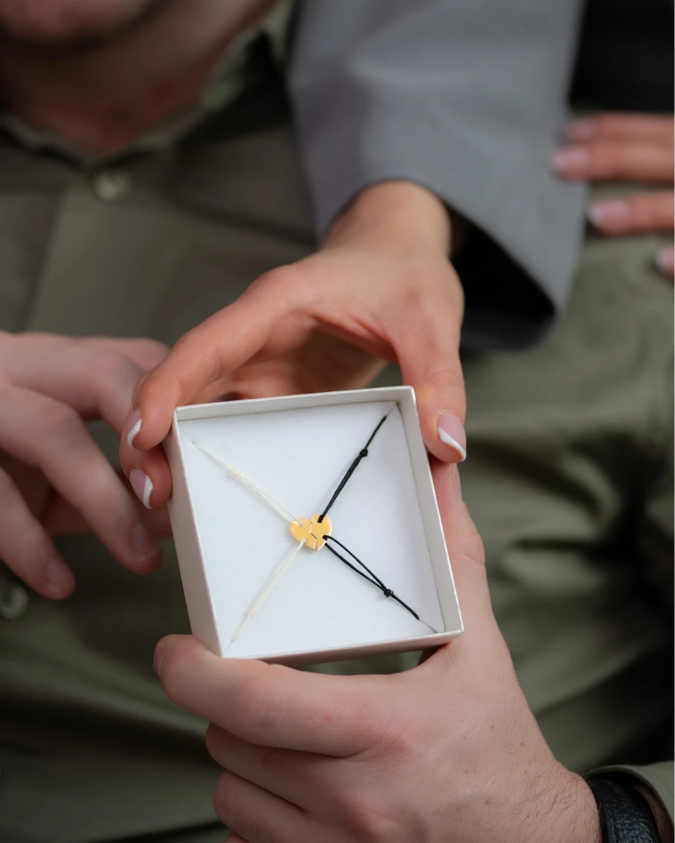 Liebesarmband für Paare Silber