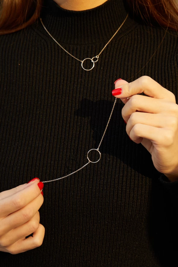 ZILIA Contour Circle Armband Gold 14K