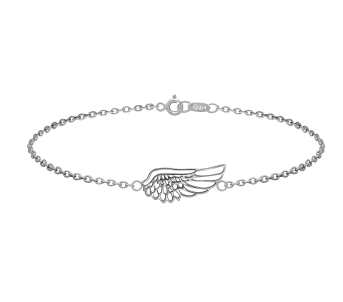 ZILIA Angel Wing Fussband Silber 925