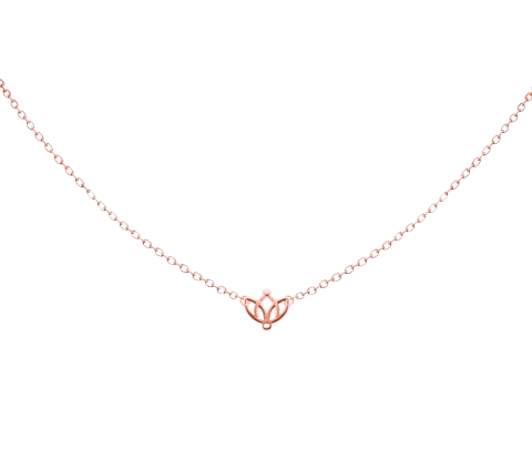 ZILIA Lotus 2 Halskette Gold 14K