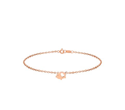 ZILIA Piggy Baby Armband Gold 14K