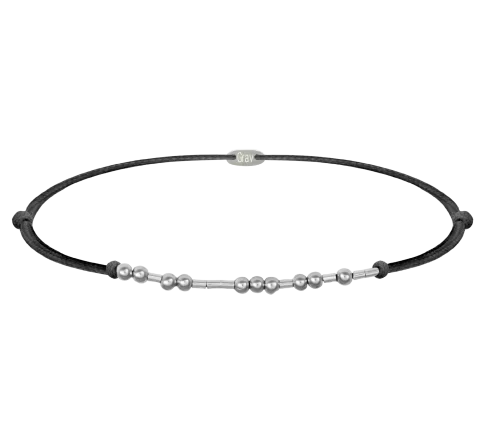 ZILIA Morse Family Armband Silber 925