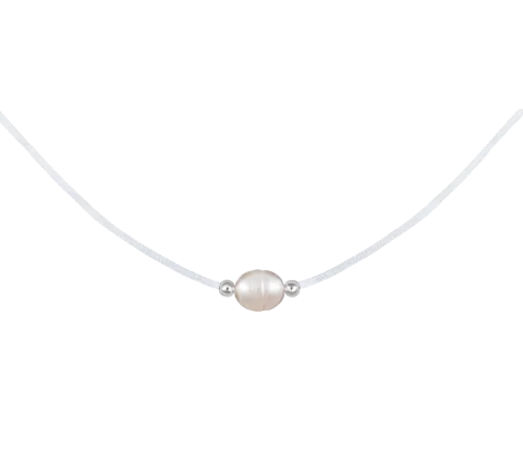 ZILIA Perla Thread Halskette Silber 925