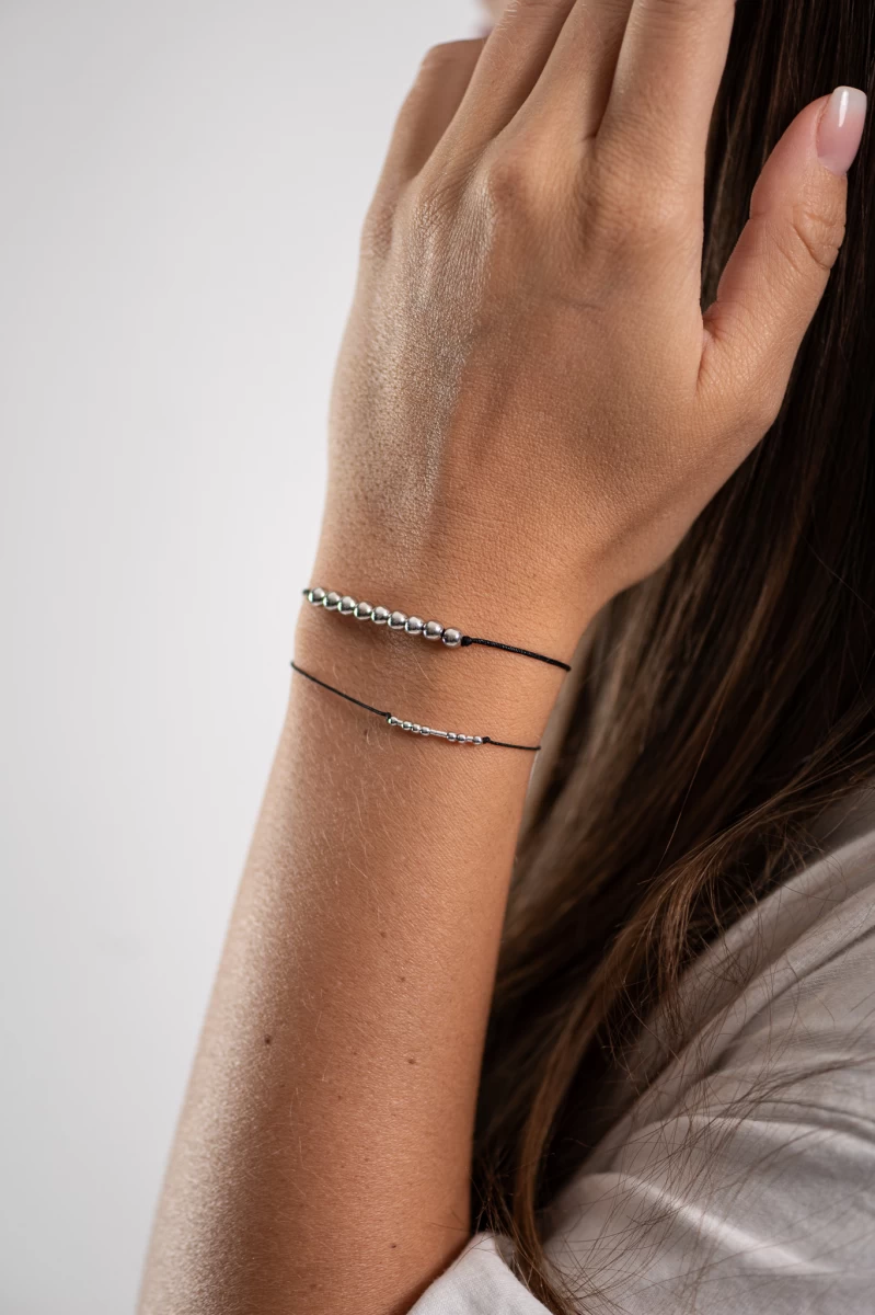 ZILIA Morse Love Armband Silber 925