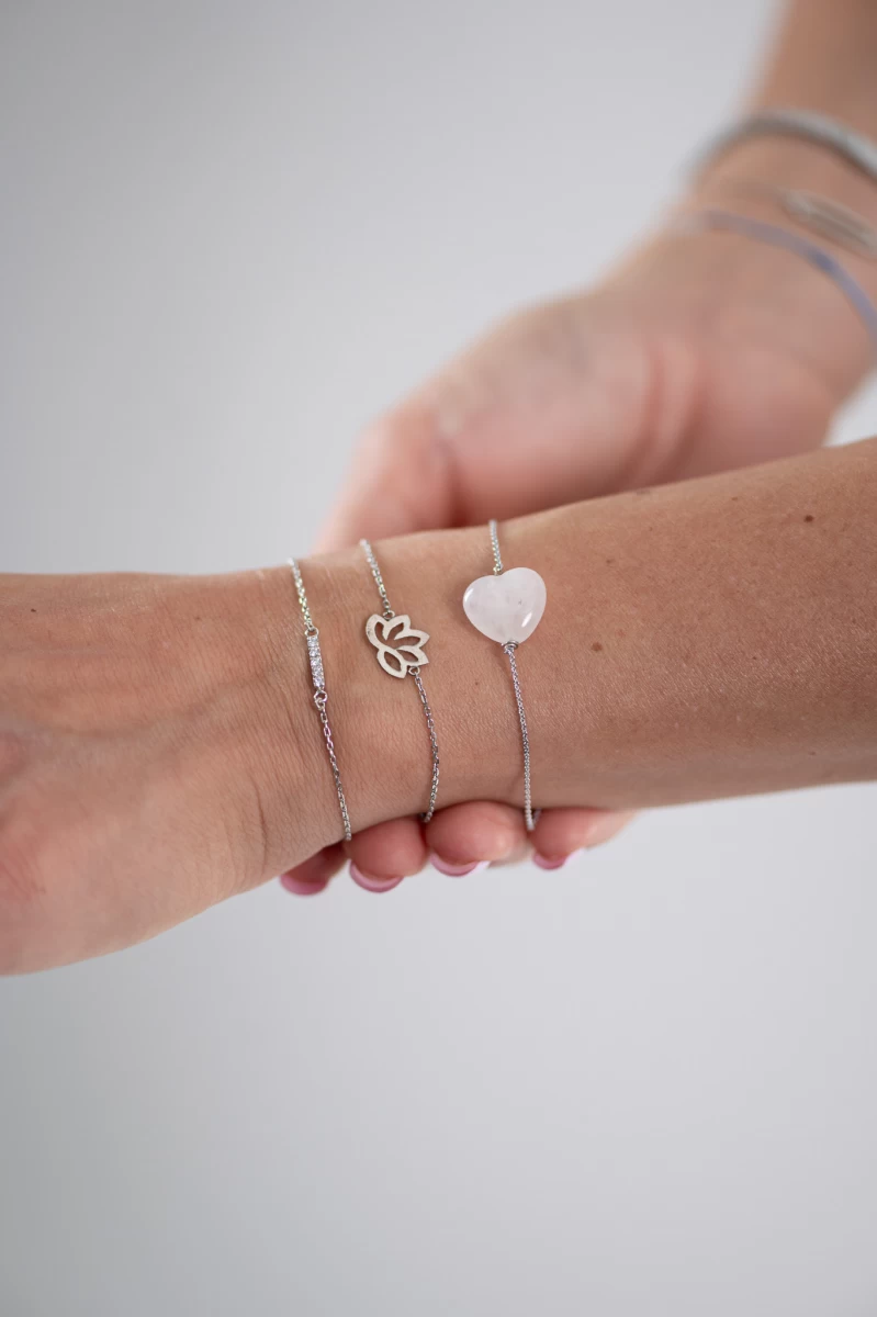 ZILIA Lotus Armband Silber 925