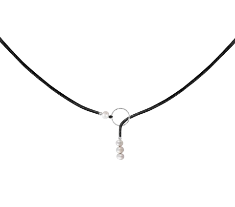 ZILIA Loop Thread Halskette Silber 925