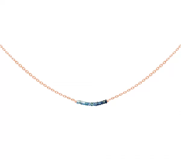 ZILIA Rayfield Sapphire Gold 14K Halskette