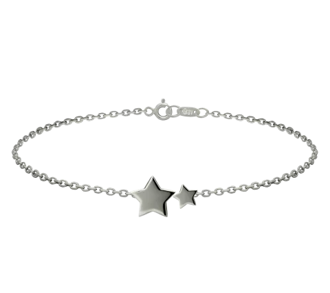 ZILIA Double Star Armband Silber 925