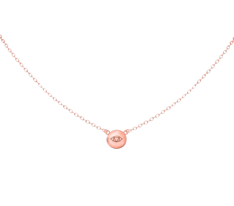 ZILIA Third Eye Chakra Halskette Gold 14K