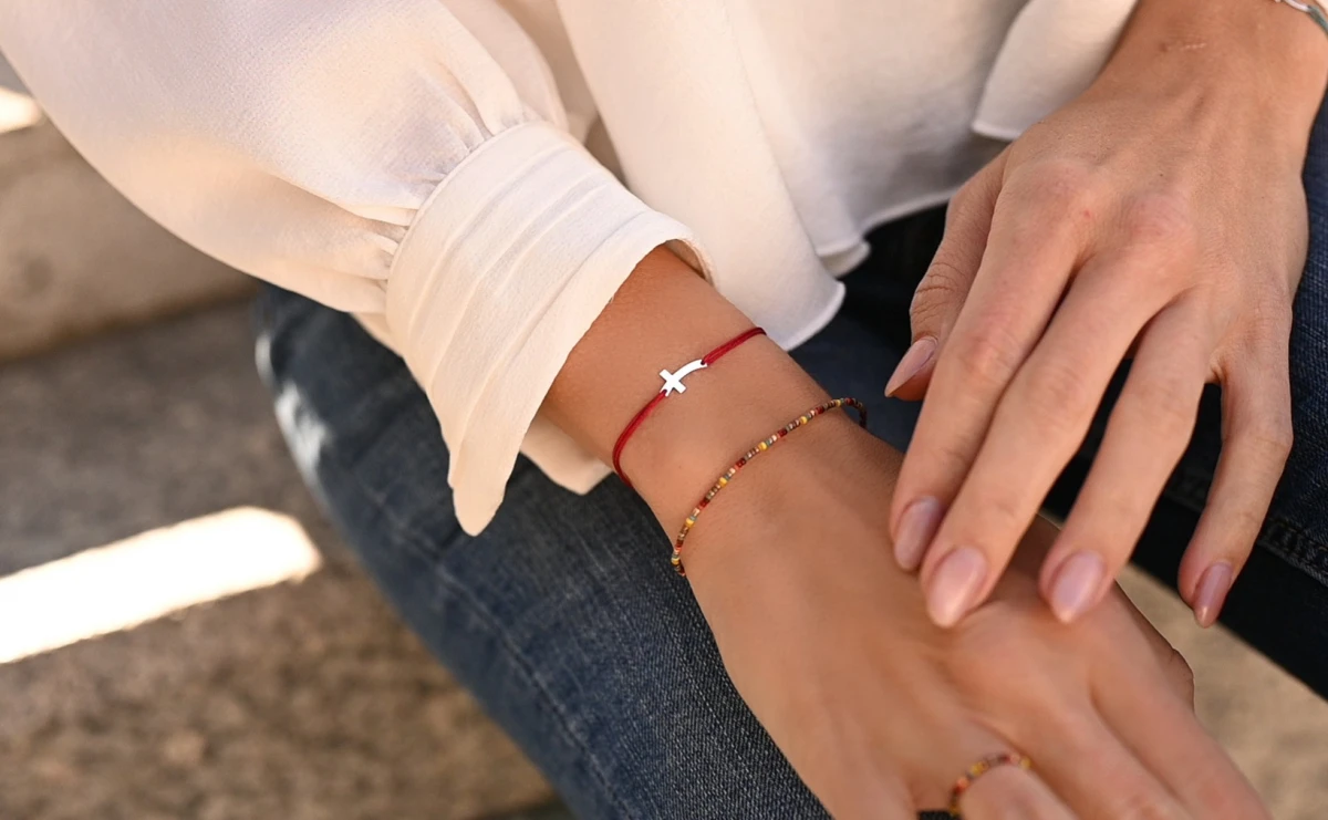 ZILIA Symbol Design Fall Silber 925 Armband