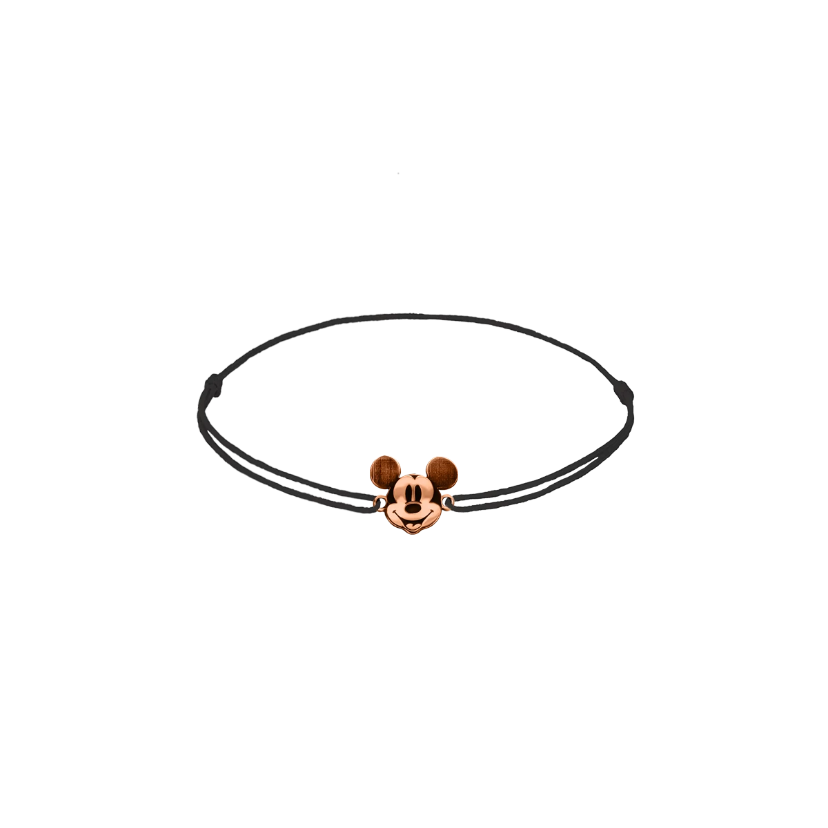 Mickey Maus Baby Armband aus 14K Roségold Charm Geschenk für Kinder