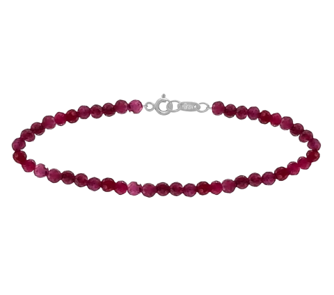 ZILIA Rayfield Ruby Armband Silber 925