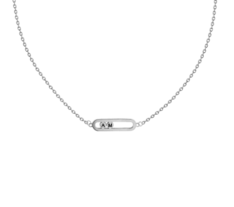 ZILIA Clasp For Him Halskette Silber 925
