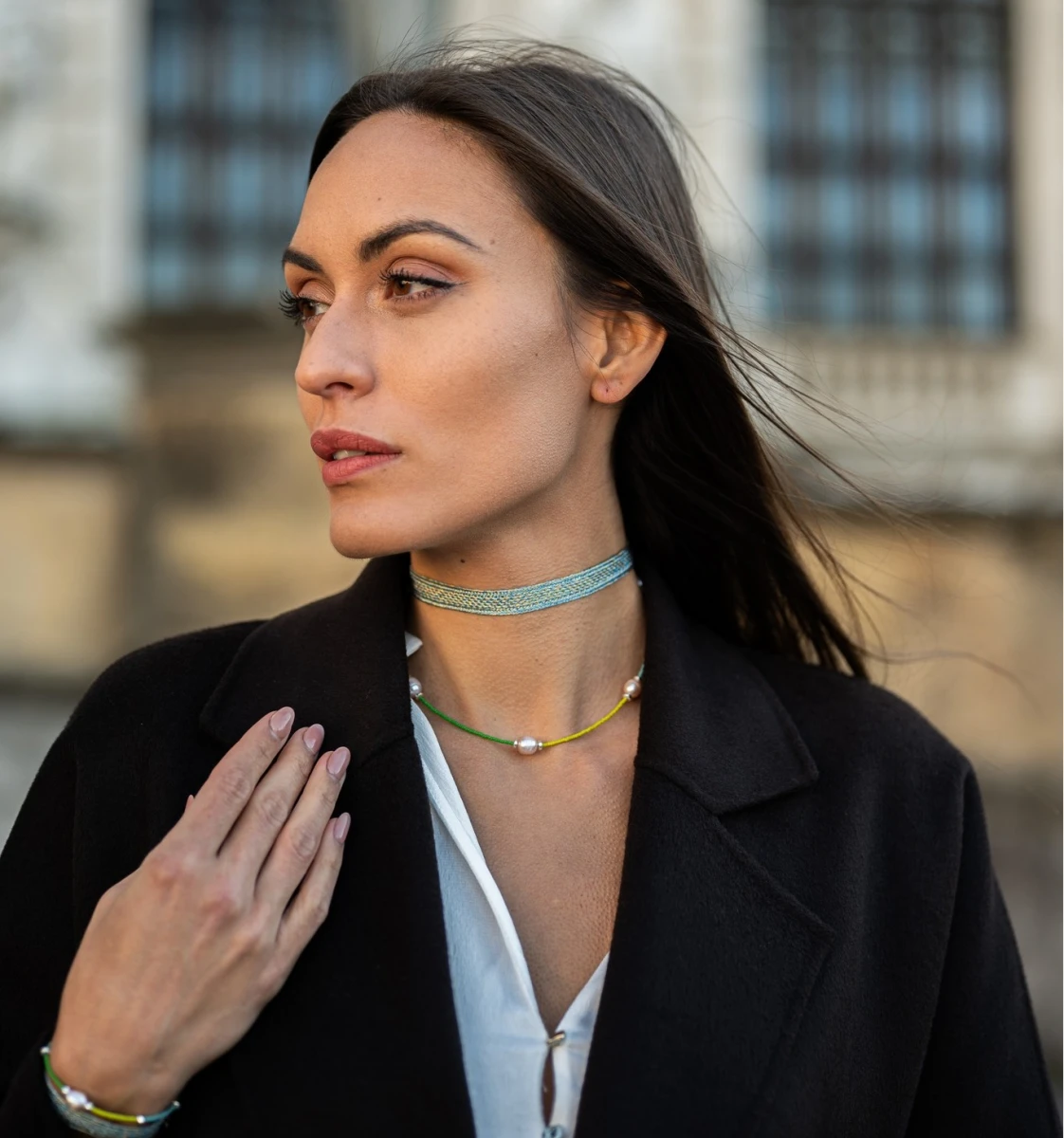 ZILIA Green Serenity Silber 925 Halskette