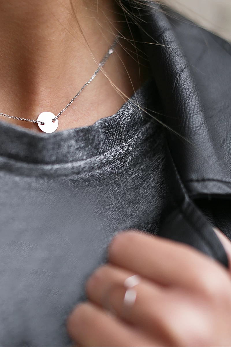 ZILIA Circle Halskette Silber 925