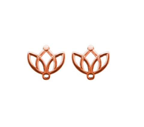 ZILIA Lotus 2 Gold 14K Ohrringe