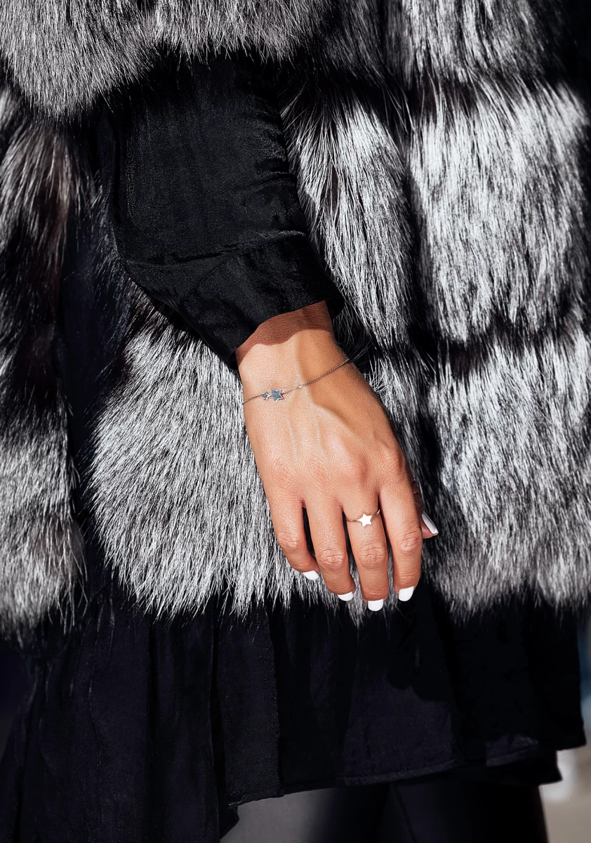 ZILIA Double Star Armband Silber 925