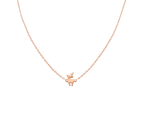 ZILIA Rudolph Baby Gold 14K Halskette