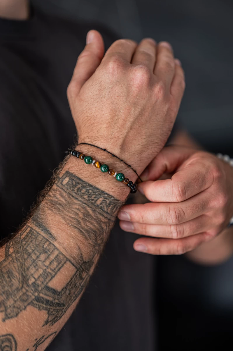 ZILIA Men Force Mineral Armband 925