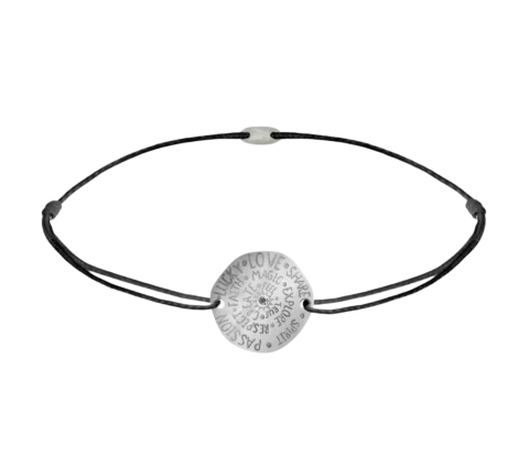ZILIA Talisman Thread Armband Silber 925