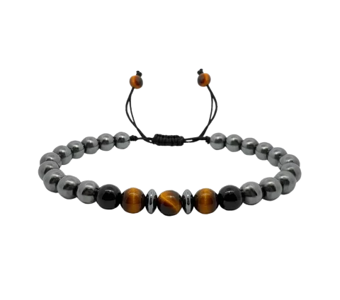 ZILIA Tigers Eye Men 1 Mineral Armband