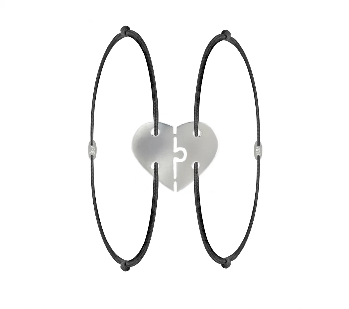 Liebesrätsel Silberarmband