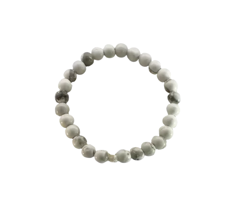 ZILIA Howlit Mineral Ringe