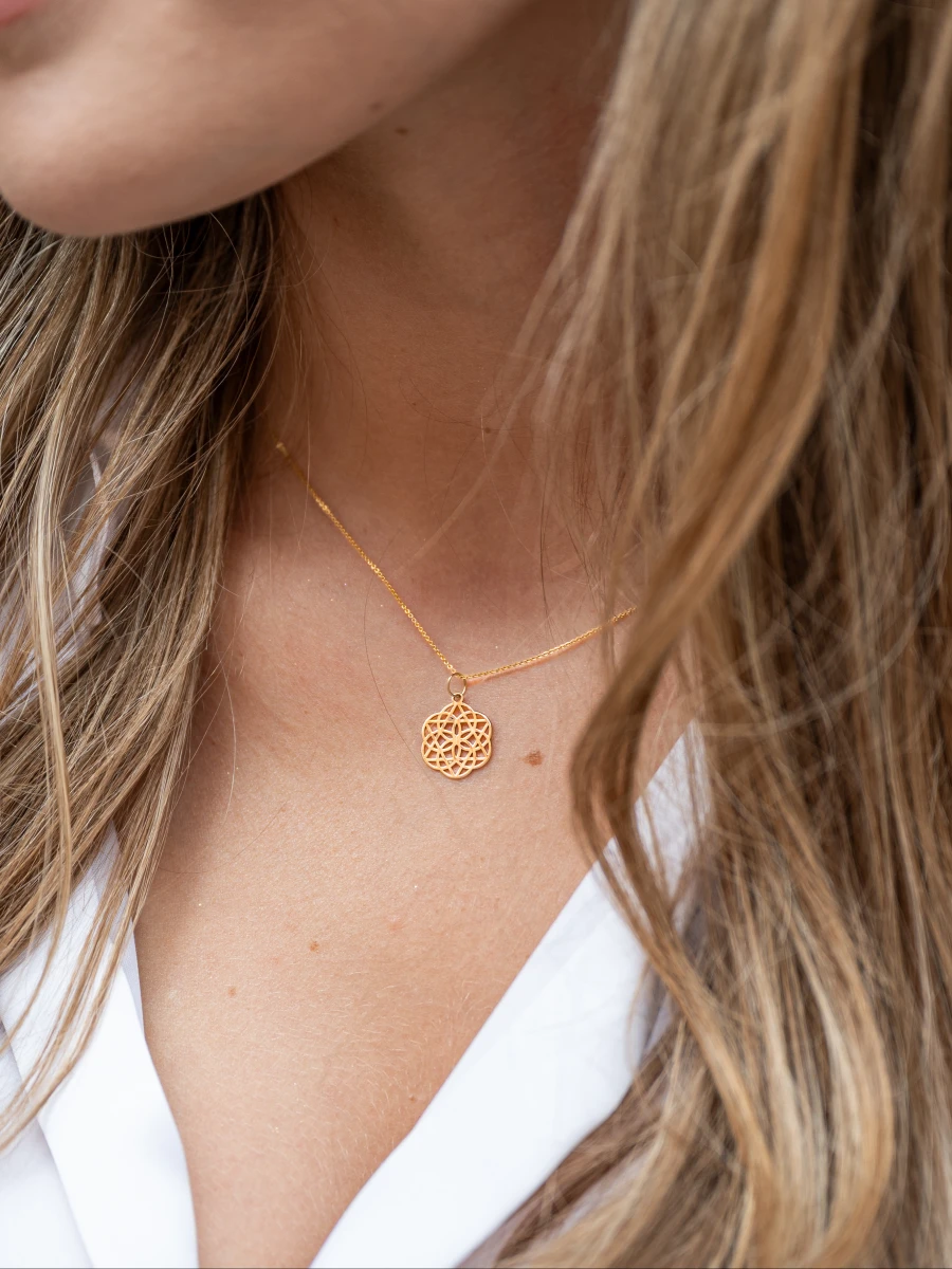 ZILIA Flower Of Life Gold 14K Halskette