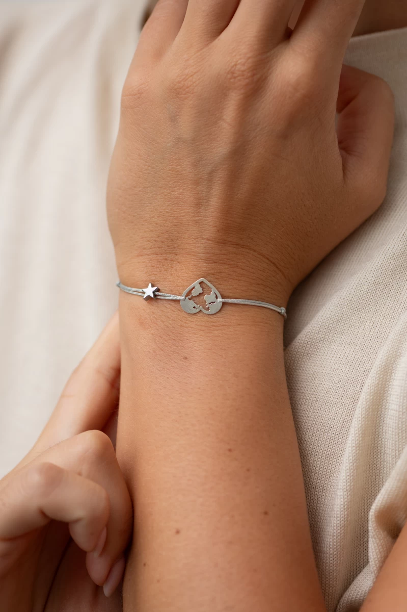 ZILIA Travel Love Thread Armband Gold 14K