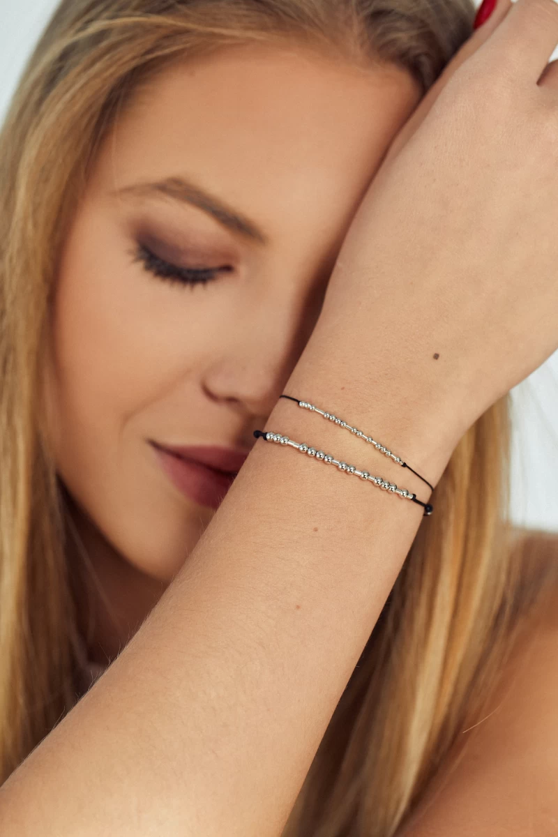 ZILIA Morse Family Armband Silber 925