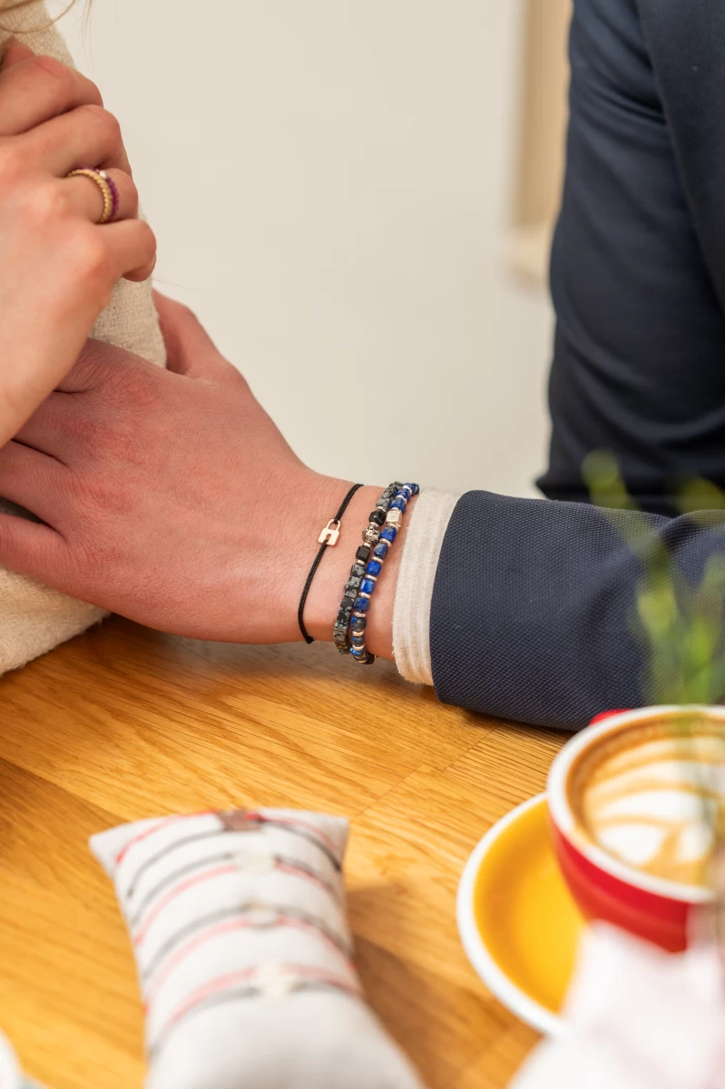 ZILIA Apollo Lapis Men Mineral Armband